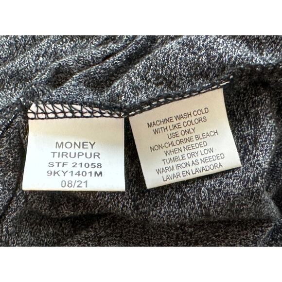 New ~ DISTORTION ~  Short Sleeved Henley Neck T-Shirt Size XL - Picture 5 of 5